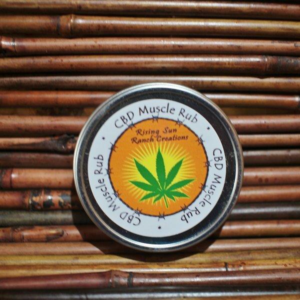 Rising Sun Ranch CBD Muscle Rub 1.5oz