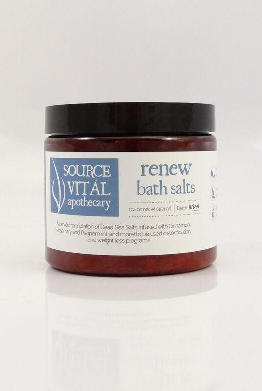 Source Vital Renew Bath Salts 17.4 oz.