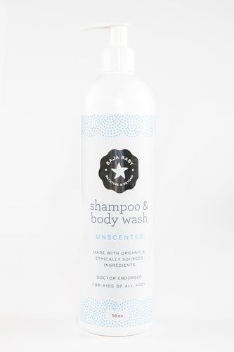 Baja Baby Unscented Shampoo & Body Wash