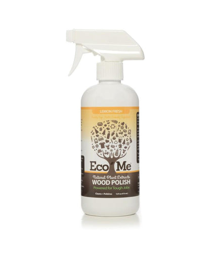 Eco-Me Wood Polish and Cleaner Lemon Fresh 16ooz