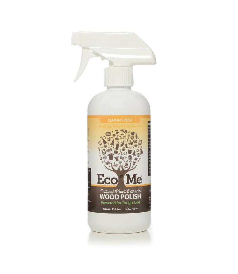 Eco-Me Wood Polish and Cleaner Lemon Fresh 16ooz