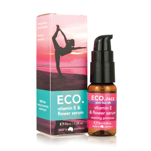 Eco Modern Essentials Vitamin E & Flower Serum 0.5 fl oz.