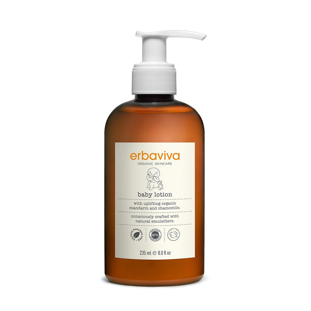 Erbaviva Baby Lotion 8 fl oz.