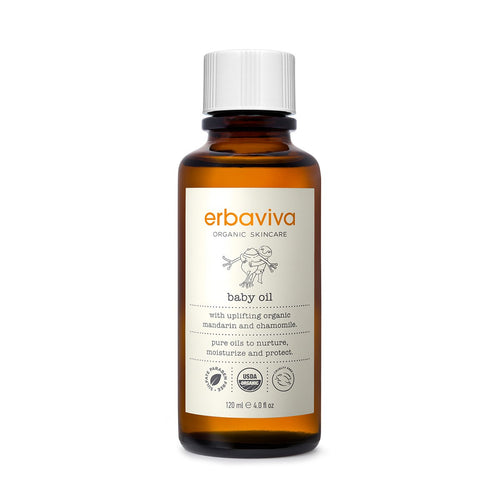 Erbaviva Organic Baby Oil 4 fl oz.