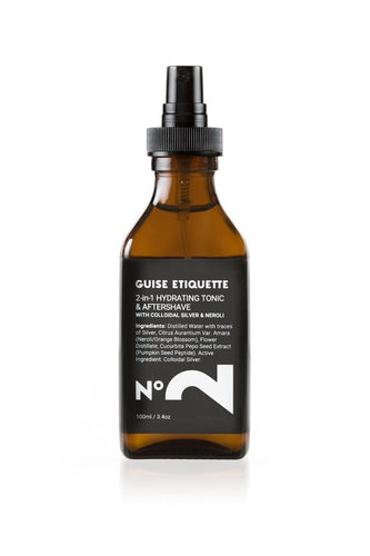 Guise Etiquette 2-in-1 Hydrating Tonic & Aftershave 3.4 fl oz.