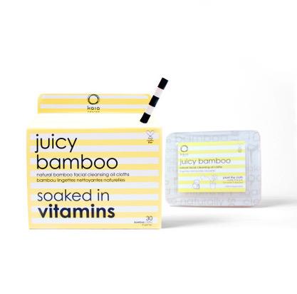Kaia Juicy Bamboo Facial Cleansing Cloth (cleanser designed for the most sensitive skin and eyes)