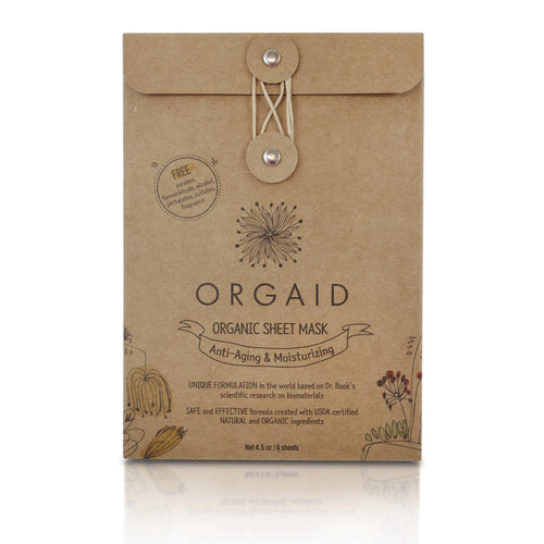 Orgaid Antiaging & Moisturizing Box Set (6 Sheets)