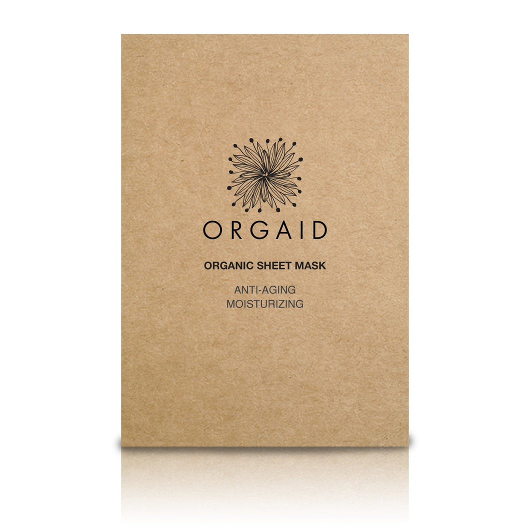 Orgaid Antiaging & Moisturizing Single Sheet Masks