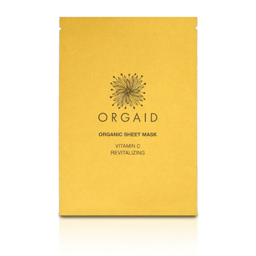 Orgaid Vitamin C & Revitalizing Single Sheet Masks