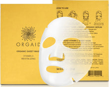 Orgaid Vitamin C & Revitalizing Single Sheet Masks