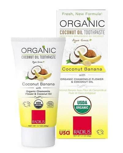 Radius Children's Coconut Banana Toothpaste