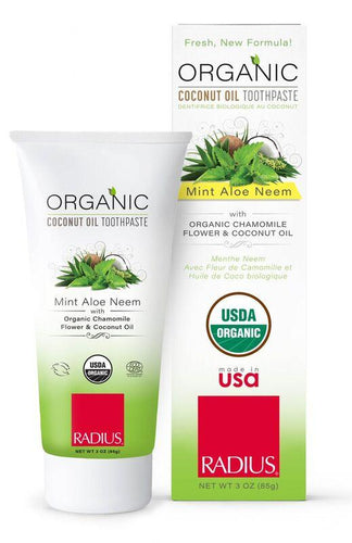 Radius Mint Aloe Neem Toothpaste 3oz
