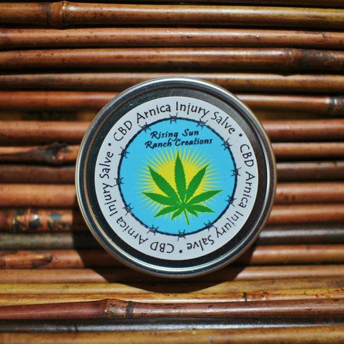 Rising Sun Ranch CBD Arnica Injury Salve 1.5oz tin