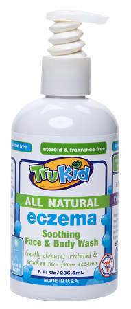 TruKid Eczema Face & Body Wash 8oz bottle