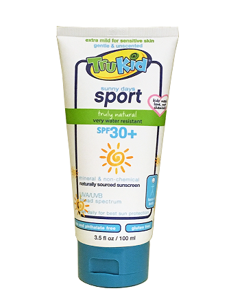TruKid Sunny Days Sport SPF30+ Unscented Sunscreen 3.5oz